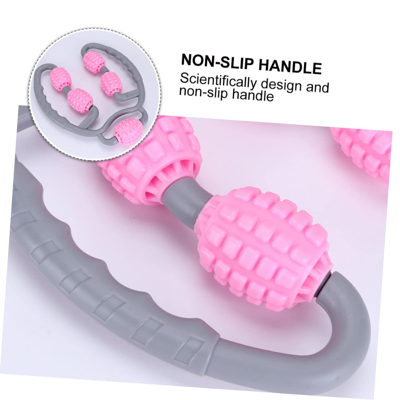 TOVINANNA Leg Massager Roller Stick Adjustability for Legs Shoulders Neck Arms Stable Structure for Random