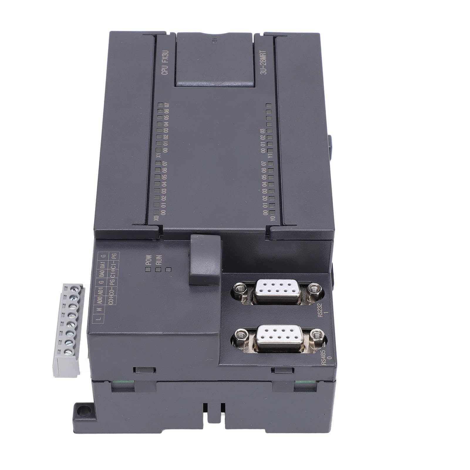 Módulo PLC Industrial 16 Entradas 12 Salidas DC24V Controlador Lógico Programable con Relés para Automatización Industrial y Control de Procesos