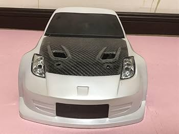 ヨコモ製z33ボディ　フェアレディz 艶消しメタリックグレー ヨコモ製z33ボディ フェアレディz 艶消しメタリックグレー