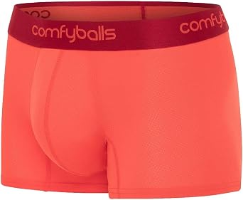 Comfyballs Mens Performance Superlight Regular Boxer - Plasma Red