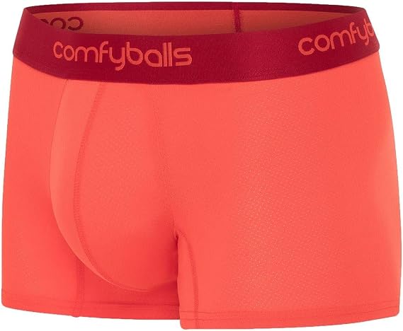 Comfyballs Mens Performance Superlight Regular Boxer - Plasma Red