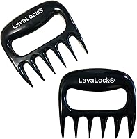 Vista 1 de LavaLock® Trituradoras de carne para barbacoa compatibles con Oklahoma Joes, Kamado, BGE y Weber Smokey Mountain Grilling, barbacoa, ahumador