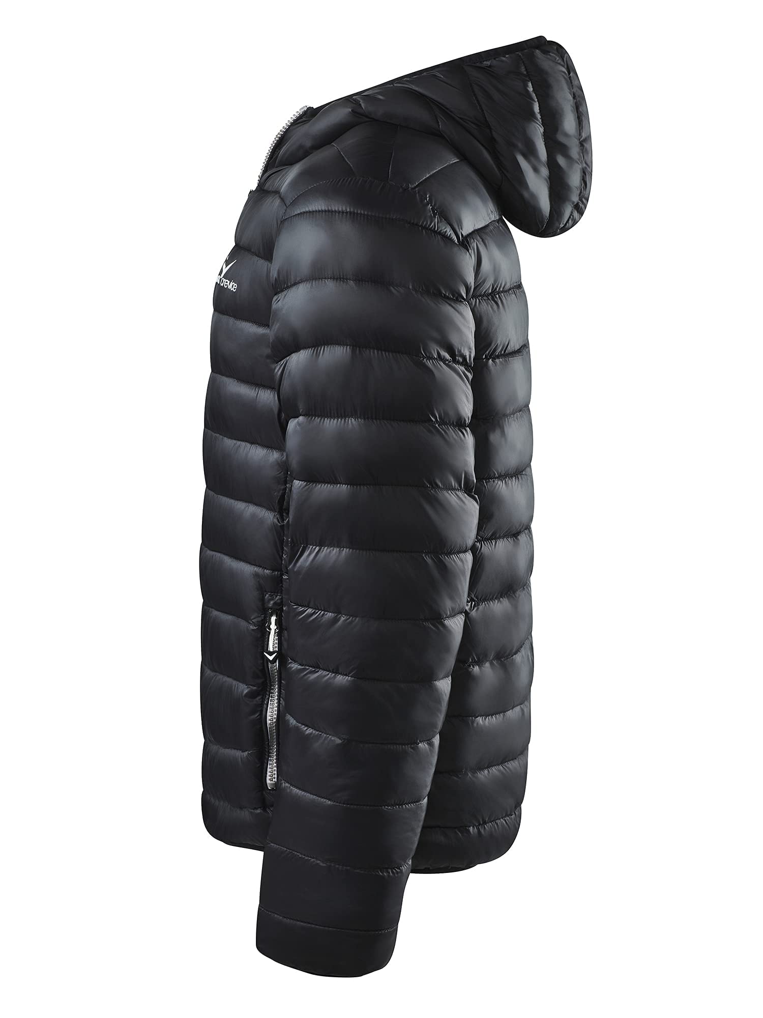 Black Crevice Herren Steppjacke I leichte Steppjacke in verschiedenen Farben & Größen I wind- & wasserabweisend Herren-Jacke I Steppjacke mit Kunstfaserfüllung I Steppjacke mit Kapuze