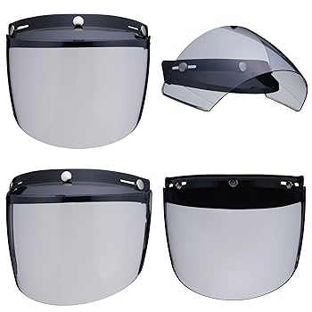 T　スモーク　s500p 一番高い所で25cm Amazon | TT&CO. シールド フリップアップシールド ライト