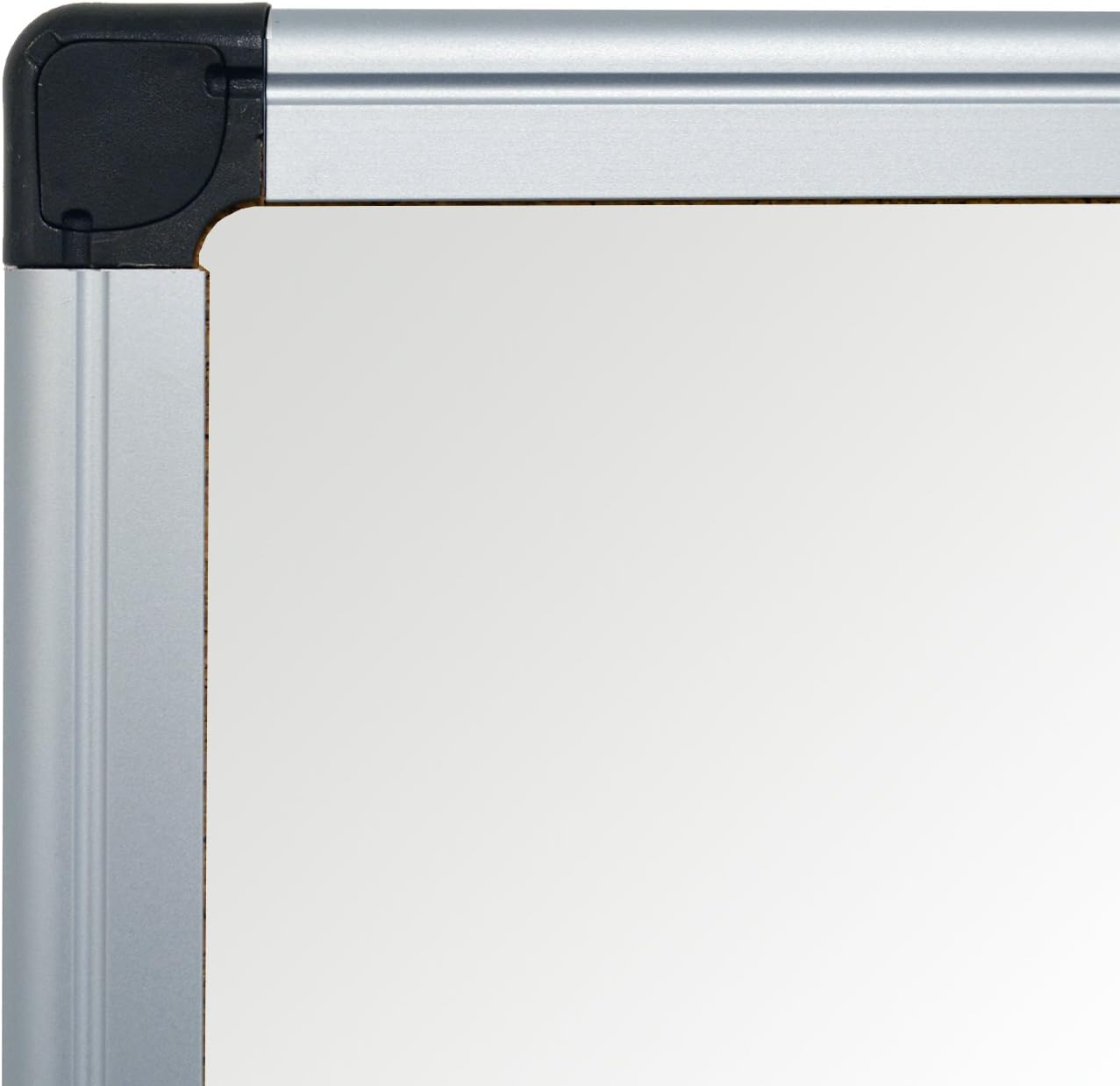 MasterVision Maya Melamine Dry Erase Board with Tray, 18" x 24", Whiteboard with Aluminum Frame