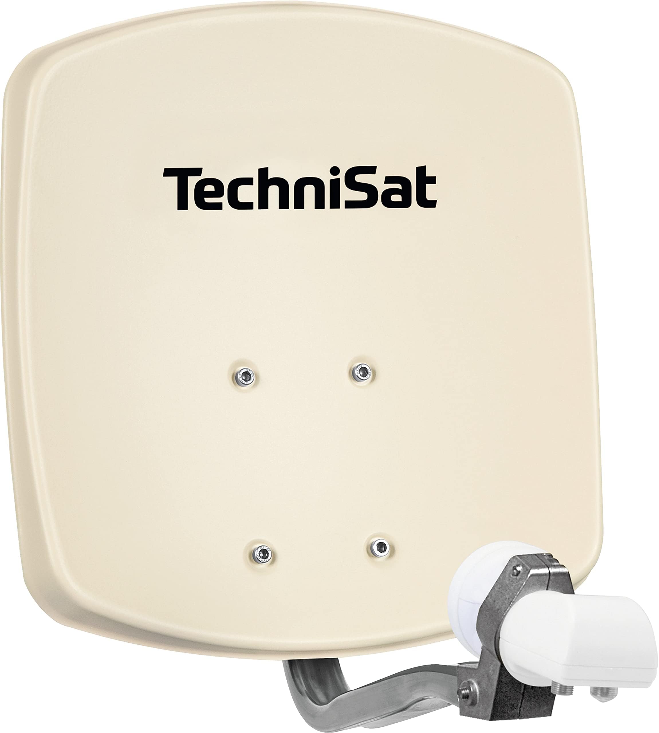 Technisat Digidish 33 Satellite Dish 33cm with Mounting and Dual LNB - Beige