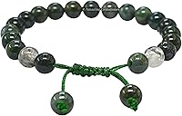 Vista 254 de Amazing Gemstone Crystal Bracelet for Women Men's Gifts - Protection Healing Crystal Bracelet - 8mm Gemstone Beaded Adjustable Bracelet Pulseras