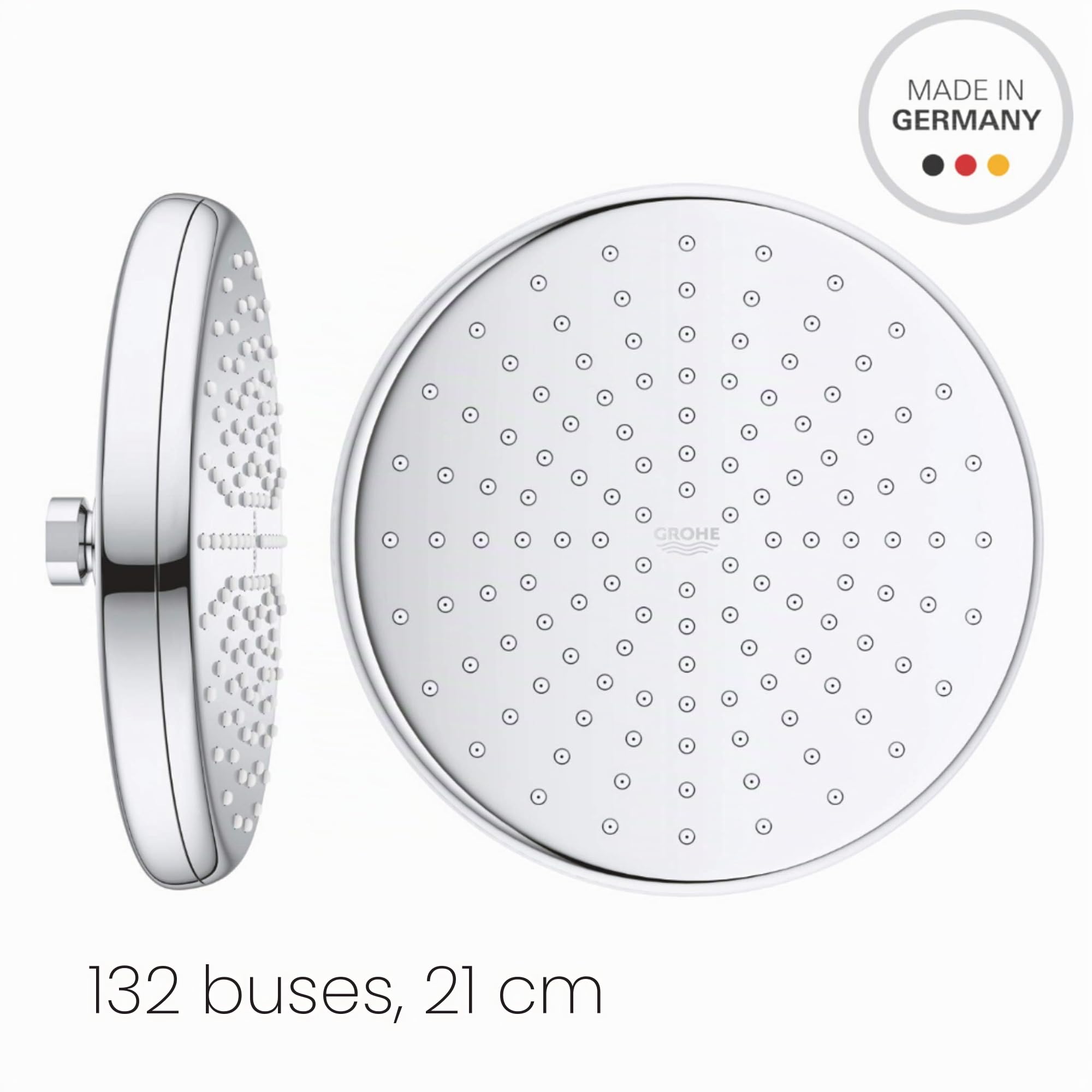 GROHE Colonne de Douche avec Mitigeur Mécanique Tempesta Systems 210 26224001, Chrome (Import Allemagne)