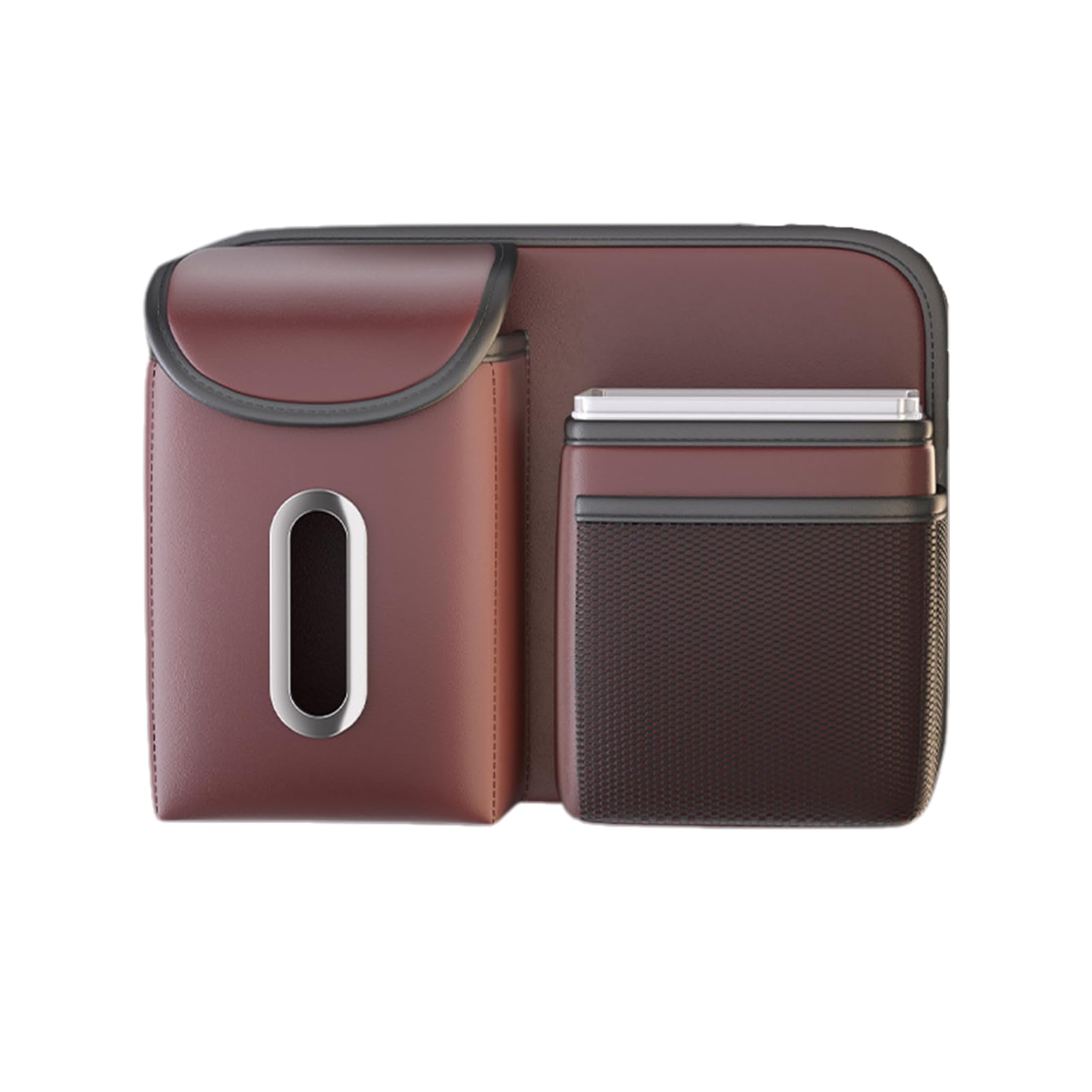 Kixzsaz Red Drawer Store Car Essentials With Ease And Efficiency Equipped Concealed For Buckle Installation Car Storage Frame,