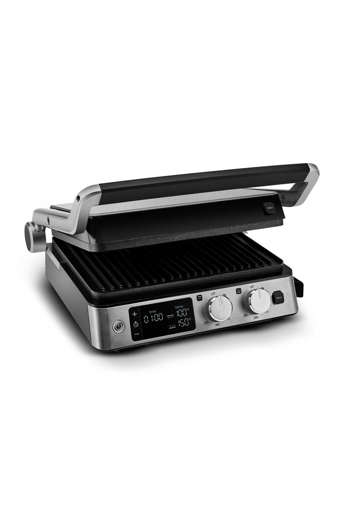 Karaca Sear in acciaio compatto e grill in acciaio inox 2008 per grigliare e tostapane