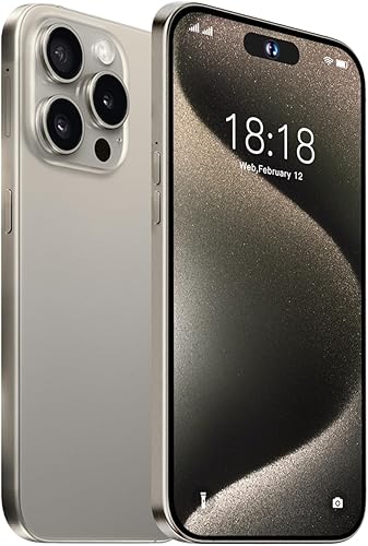 Miniatura 2 de WV LeisureMaster A15 Pro Max 5G Smartphone, 4GB+128GB Android 13 teléfonos desbloqueados, pantalla de 6.82 pulgadas+batería 6800mAh - Gris