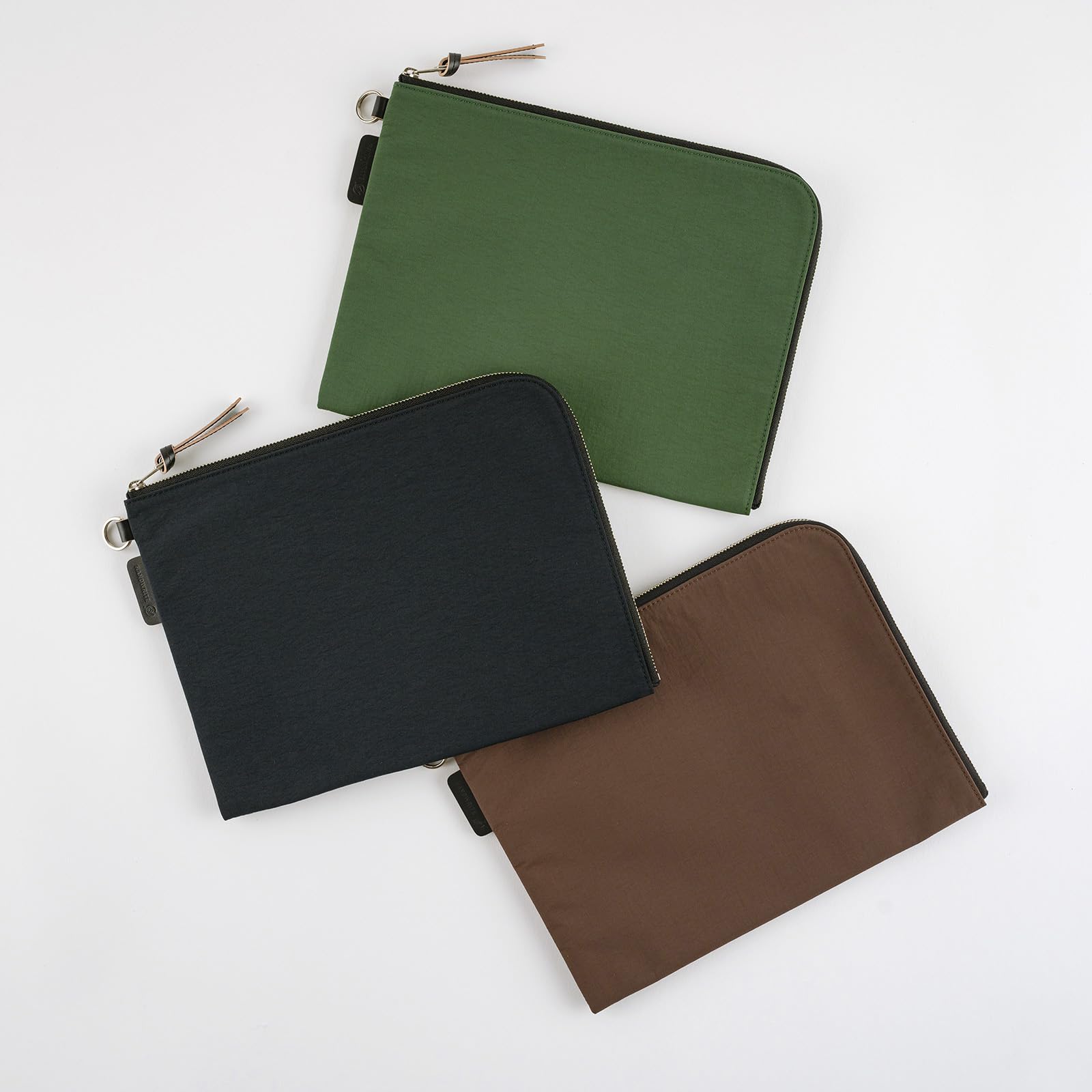 Hobonichi Techo Planner Accessories Tragen Flat Pouch for A5 Size (Green)