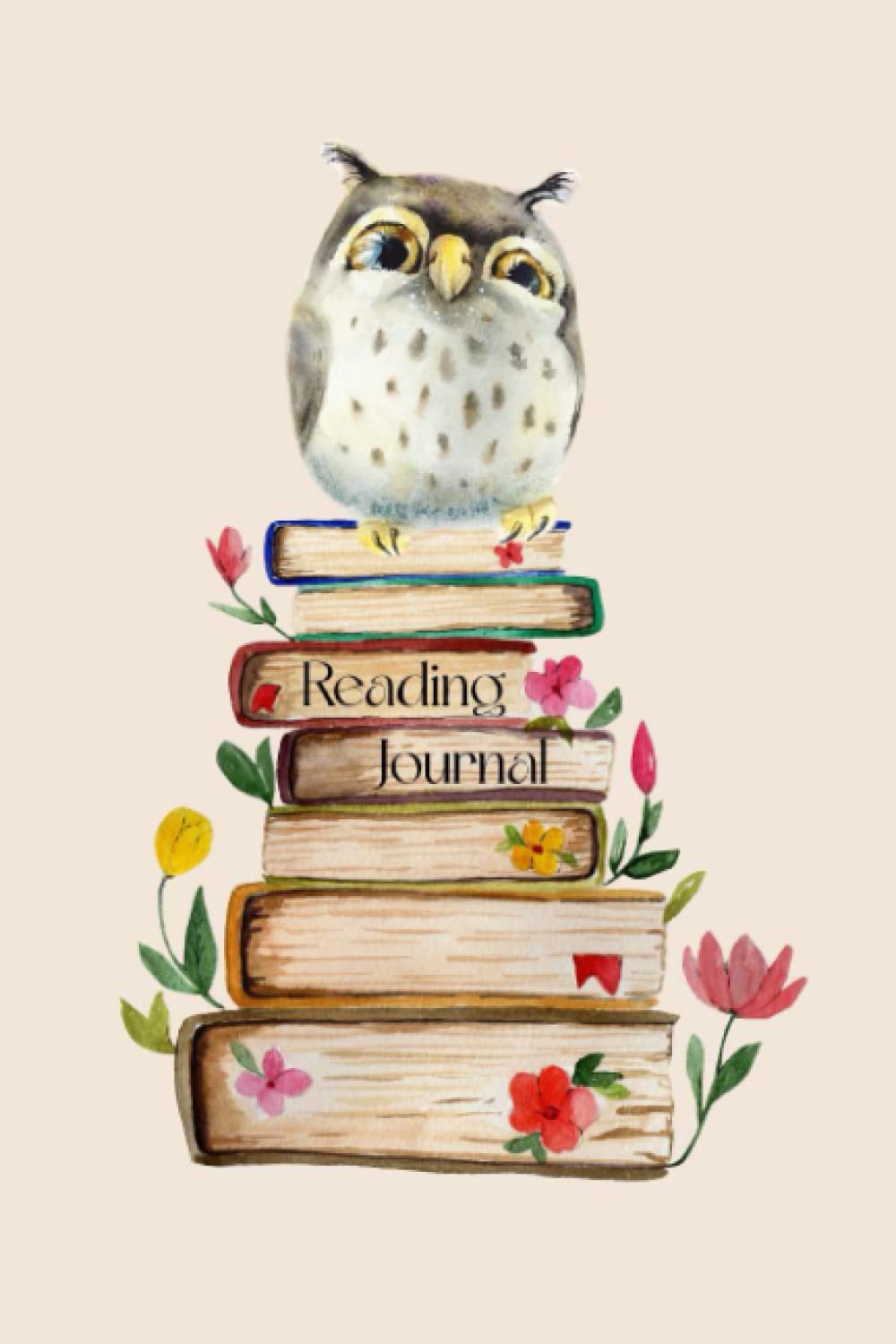 Wise Owl Reading Log Book Journal