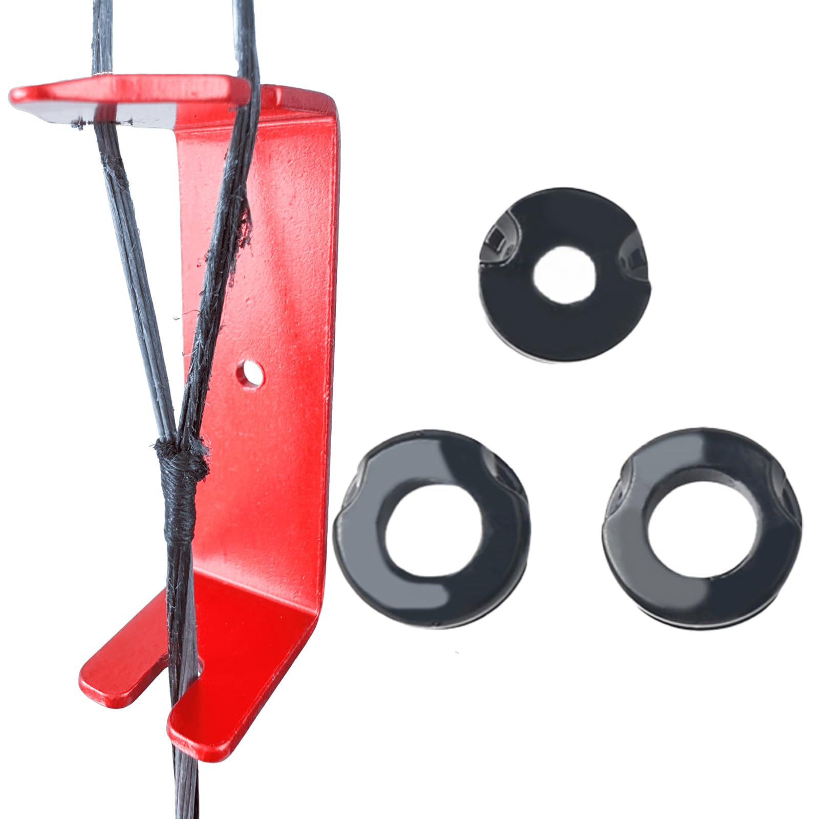 LOKHEIRA ARCHERY 3 Sets Archery Peep Sight Compound Bow 1/4