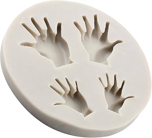 Miniatura 9 de Moldes de silicona para bebés, moldes de fondant de mano para bebés, moldes de silicona para manos de bebé, molde de chocolate para baby shower,