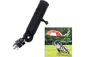 Golf Push Cart Umbrella Holder - Universal Accessory for Baby Strollers