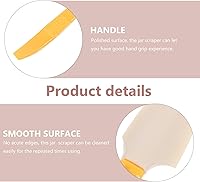 Vista 3 de Silicone Jar Scraper Spatulas 8pcs Small Flexible Silicone Scraper Spatula Set for Baking Cake Cream Jam Kitchen Utensils