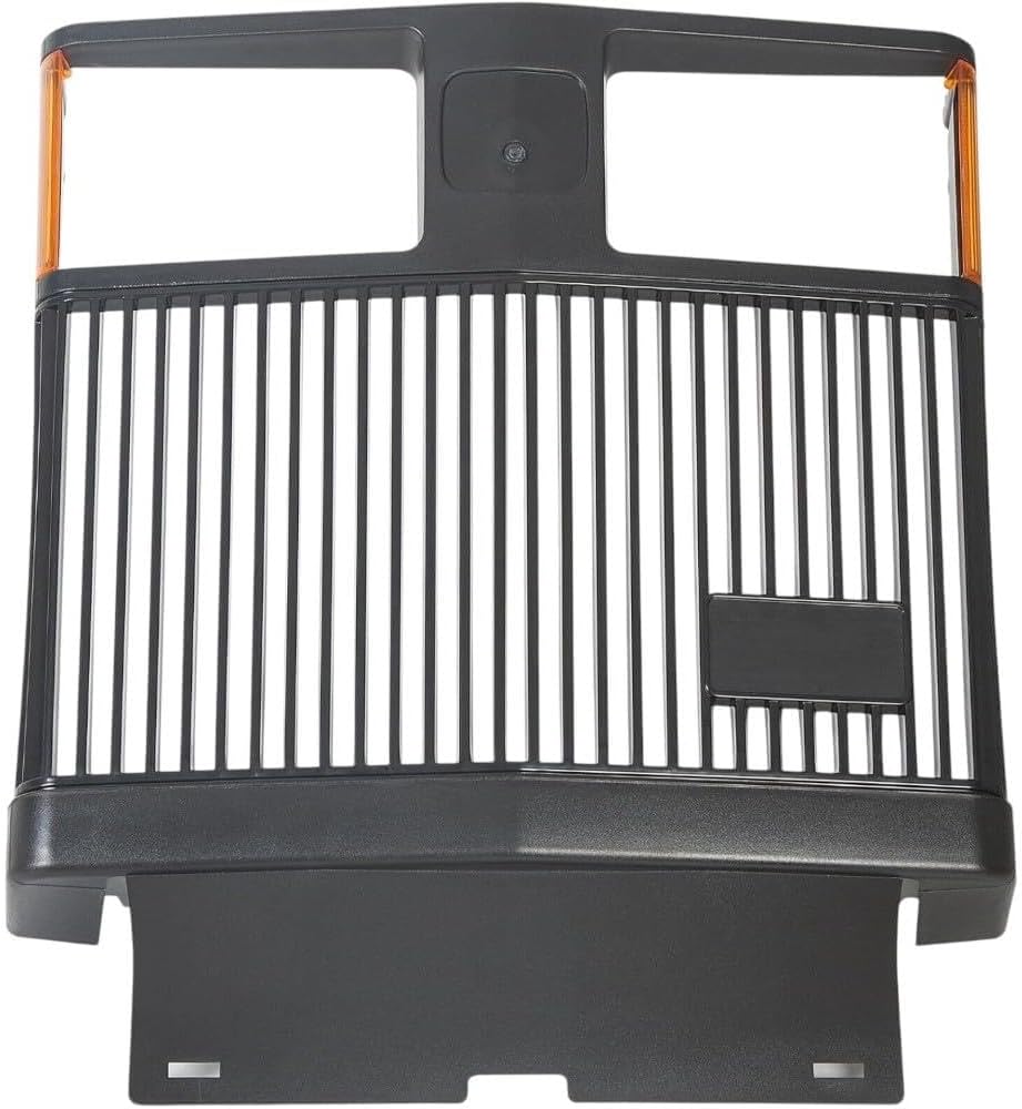 Front Grille AM116207 Fits 415 425 445 455 Black, Replacement for John Deere OEM
