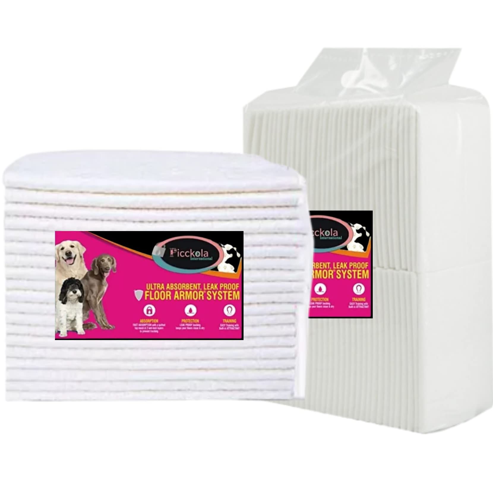 Picckola International 10 Pcs Puppy Training Pee Pads Pet Potty Trainig Pads for Puppies & Dogs (Size 45 cm x 60 cm, Pack of 10 Pcs) (B08LDDWCJP) Amazon Price History, Amazon Price Tracker