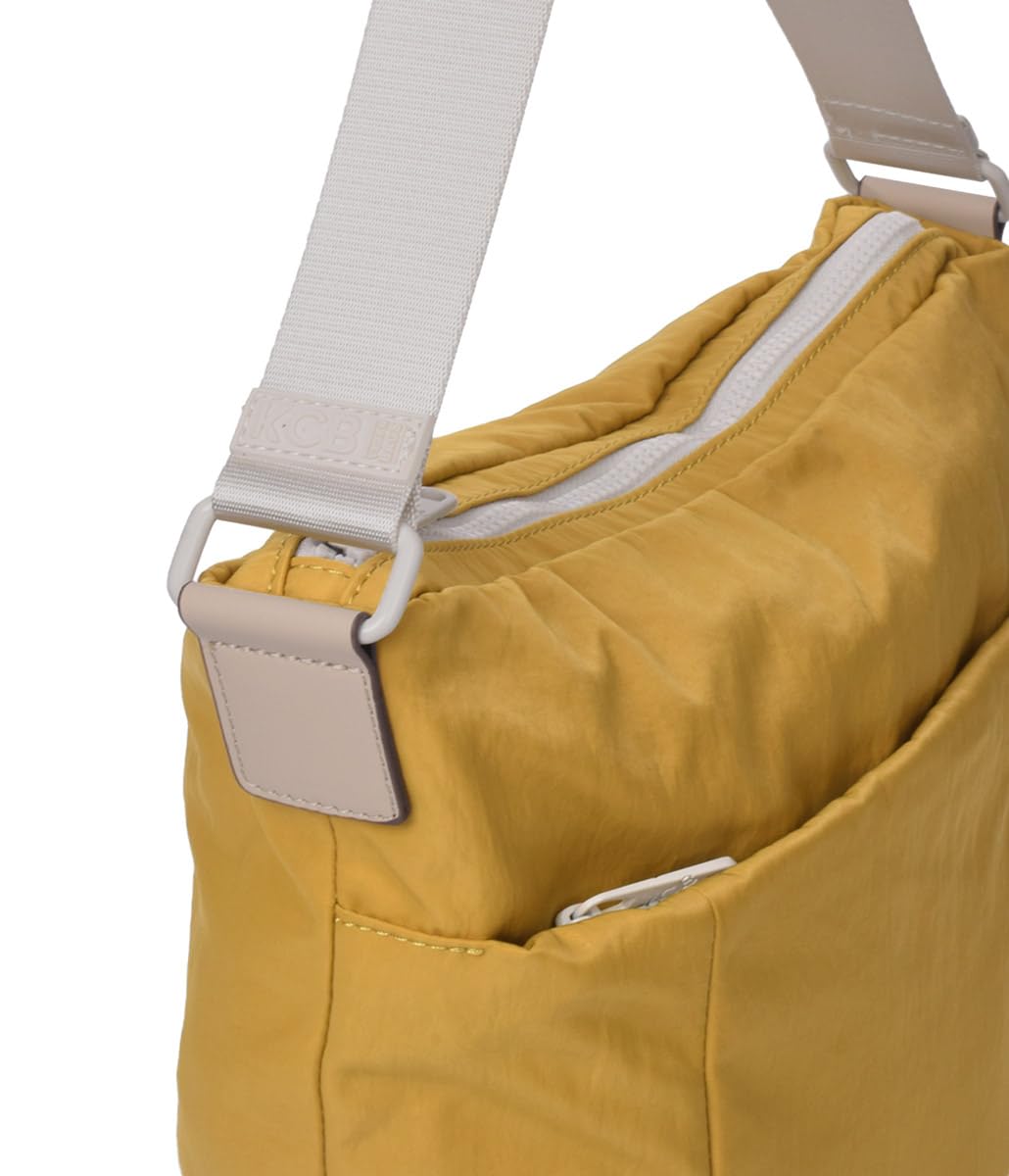 KCB Bolso de hombro Pequeño Balloon | Comodidad y Espacio en Formato Compacto | Múltiples Compartimentos | Diseño Moderno y Práctico | Asas Ajustables | 100% Vegano