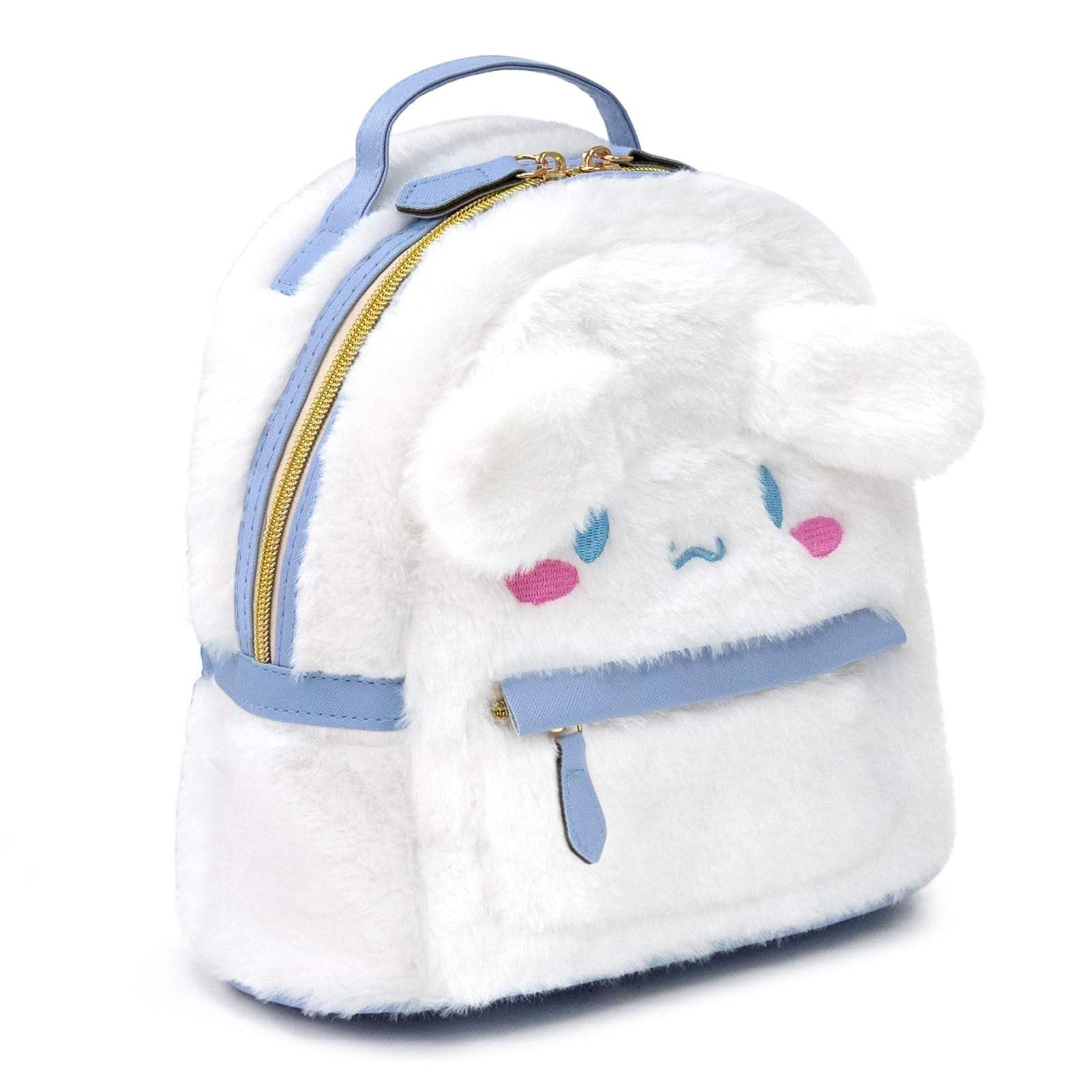 Kawaii Cinnamoroll My Melody Plush Bag,Cute Lolita JK Plush Figure Backpack School Handbag,Cute Girl Bag My Melody,Girl Gift Backpack