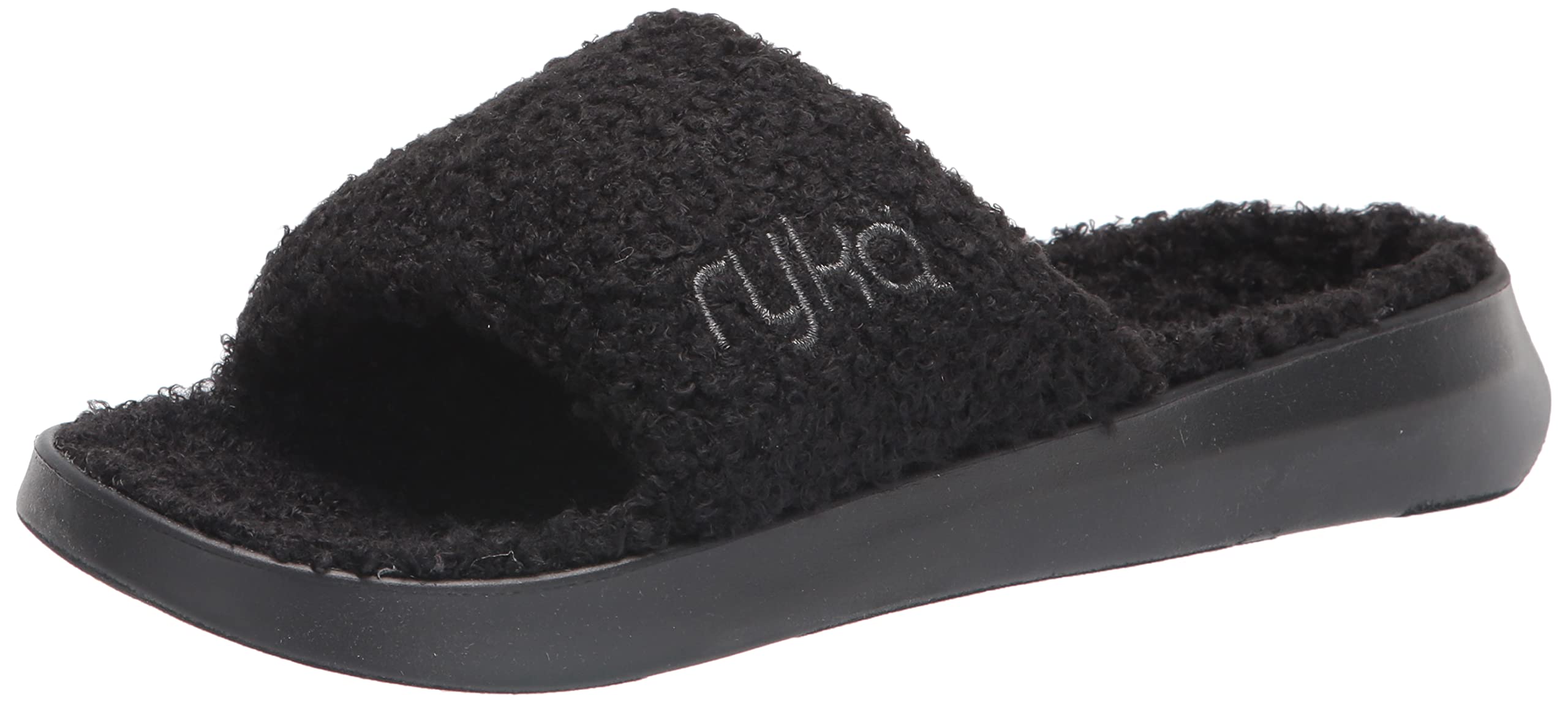 Ryka Women's Aimi Cozy Slide Sandal Black 10 M