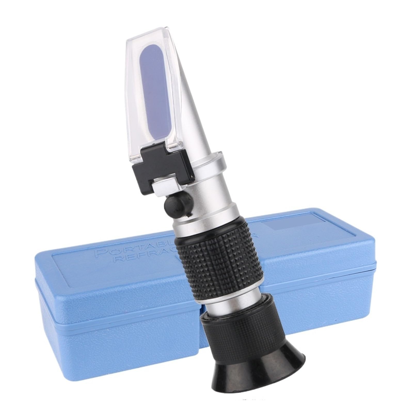 Refractómetro Medidor de azúcar, 0-90% Brix Elaboración Manual Auto Medidor de Salsa de Frutas Refractómetro de azúcar para apicultores