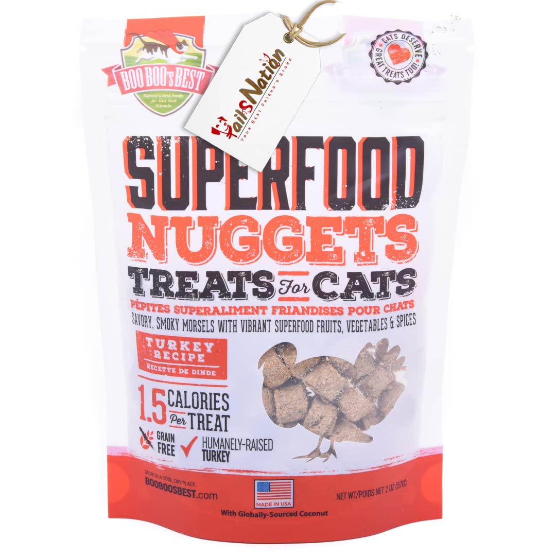 Tails Nation X Get Naked (Superfood Nuggets Treats for Cats Turkey Recipe - Savory Smoky Morsels with Vibrant Superfood Fruits, Vegetables & Spices 60 gm) (B0B1NX5N81) Amazon Price History, Amazon Price Tracker