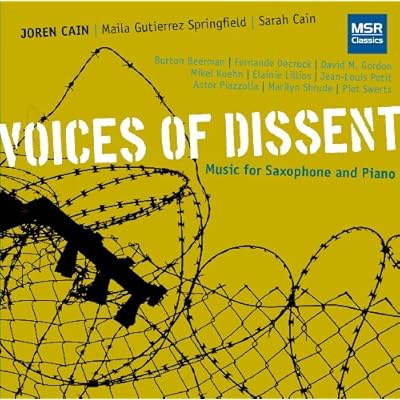 VOICES OF DISSENT - Music for Saxophone and Piano
