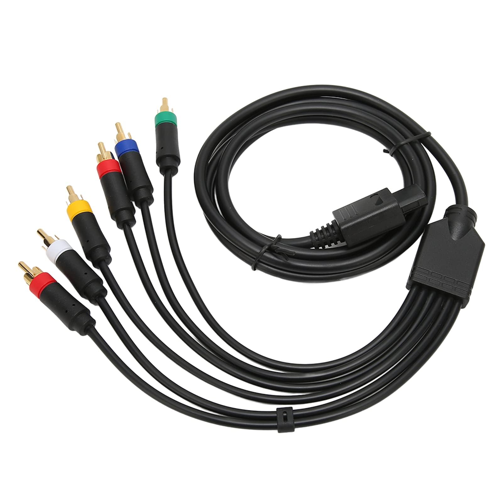 Ejoyous Cable de Video de Componente RGB, Cable de Compuesto RGB con 4 Cabezales BNC para Consolas de Juegos