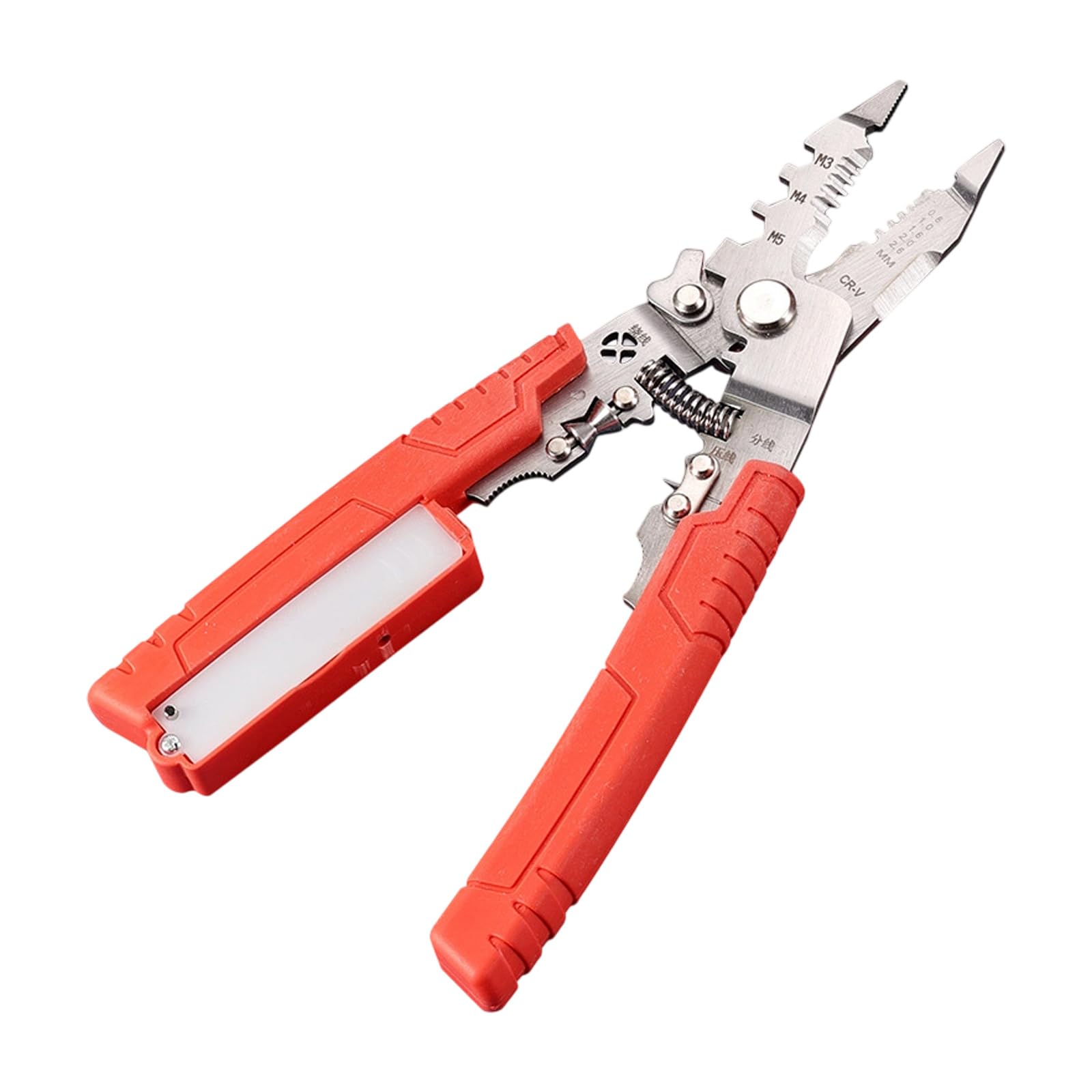 Loytv Regular Version Professional Electrician Wire Stripping And Cutting Pliers With Ergonomic Grip For Clean Safe Cut Industrial Easy To Use Ergonomic Handle Wire Stripper