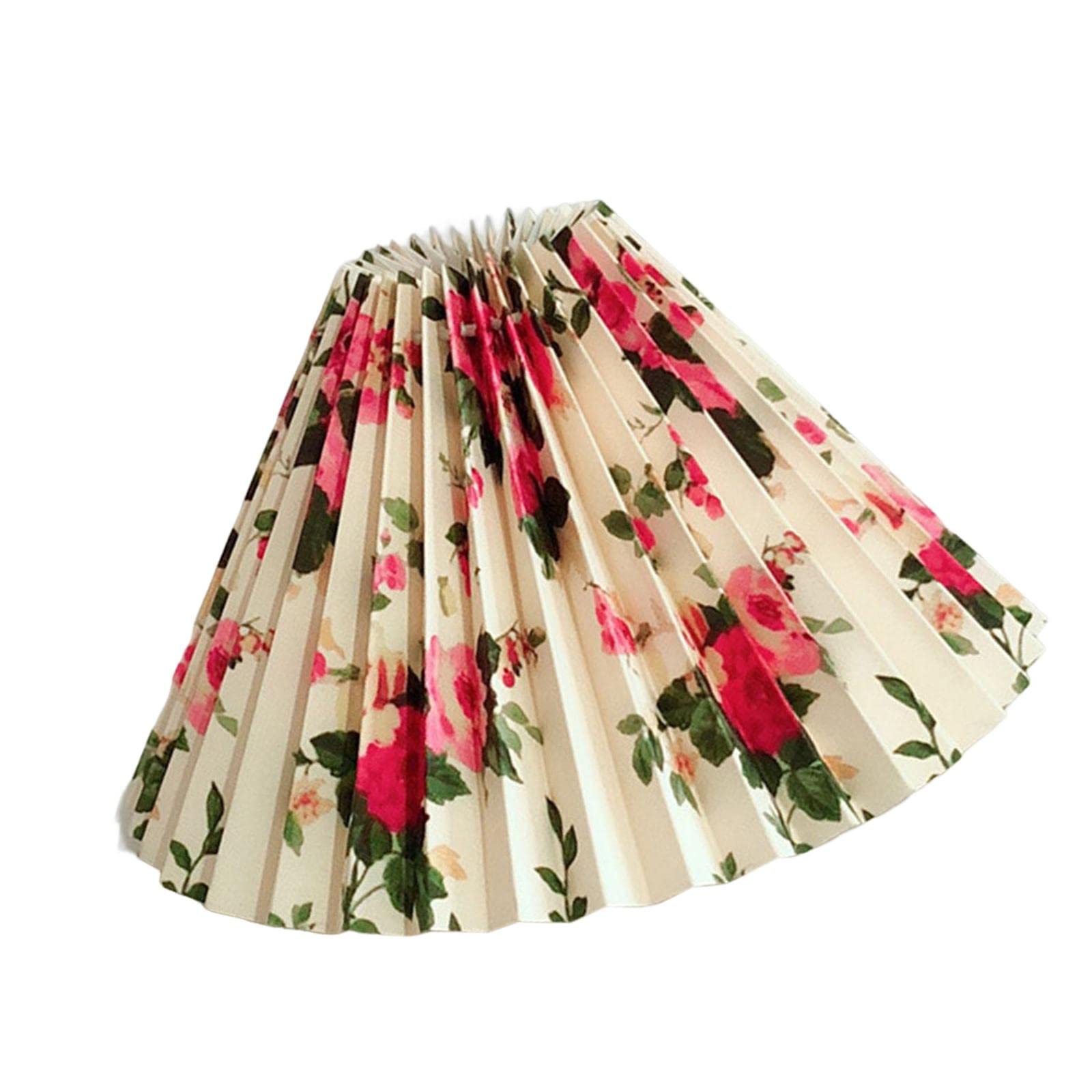 Pleated Lampshade Cloth Table Ceiling Light Shade Bedroom Fabric Printing |Lamp Shades|Home & Garden-image-9