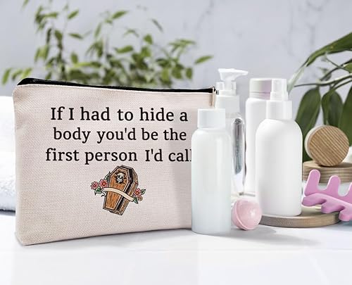 Miniatura 4 de Dwept Regalos divertidos para amigos, hermana, bolsa de cosméticos, regalos de broma, regalos de cumpleaños para mejores amigas, mejores amigas,