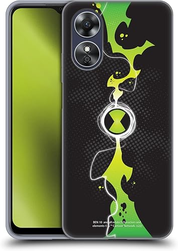 Head Case Designs Funda de gel suave con licencia oficial de Ben 10 Omniverse Omnitrix Graphics compatible con Oppo A17