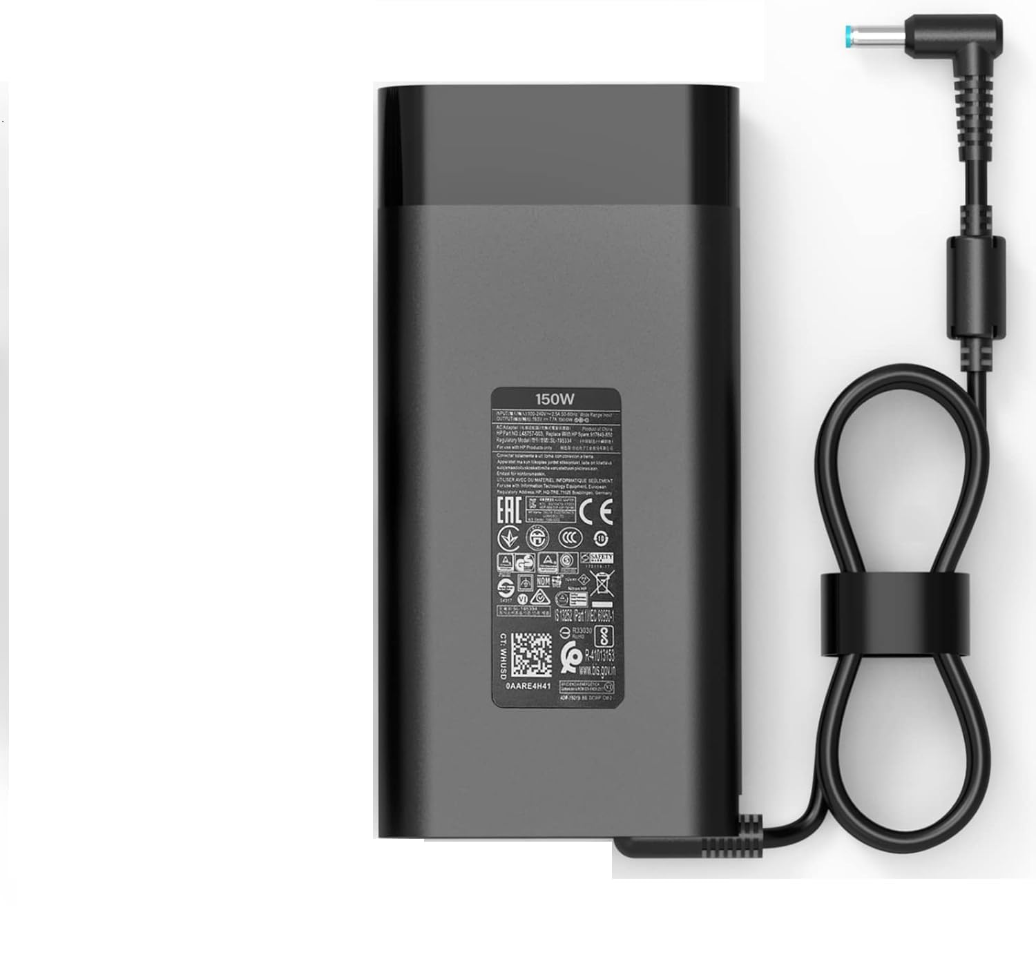 150W AC Laptop Adapter Compatible for HP Zbook 15 16 17 15u 15v G3 G4 G5 G6 G7 G8 G9 ZBook Studio Firefly 15 G4 G5 G7 G8 G9 G10 G11 Victus 15 OMEN by 15 17 Pavilion Gaming 15 17 (H/P 150W 3.0)