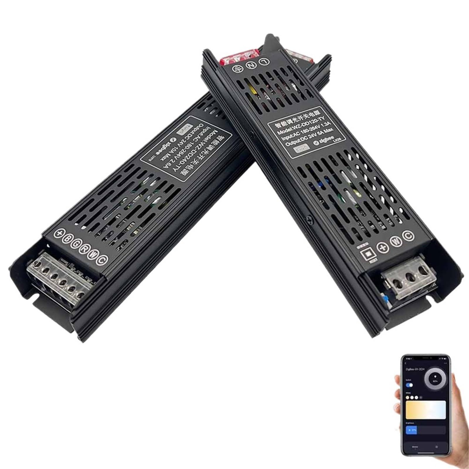 Transformateur LED CCT 24V 240W compatible avec Alexa et Google Home - 7