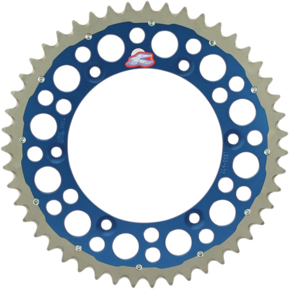 Renthal 1500-520-50GPBK Twinring Black 50 Tooth Rear Sprocket