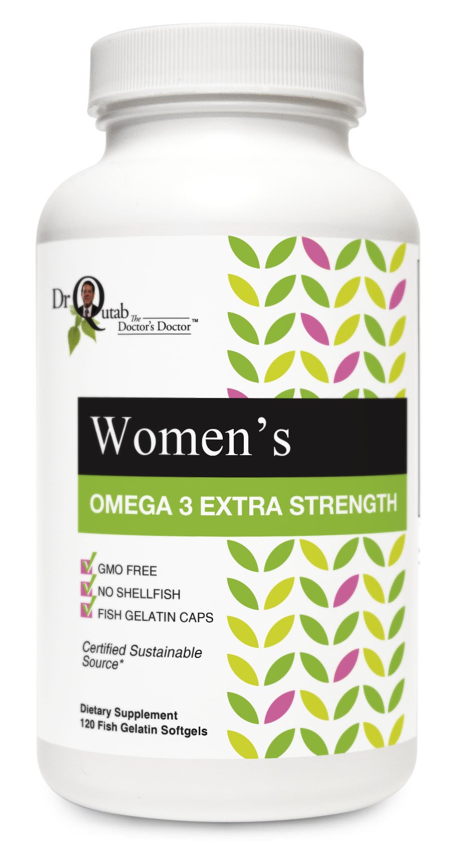 Dr Qutab The Doctor's Doctor, Women's Omega 3 Extra Strength, Doctor Formulated, Non GMO, No Shellfi