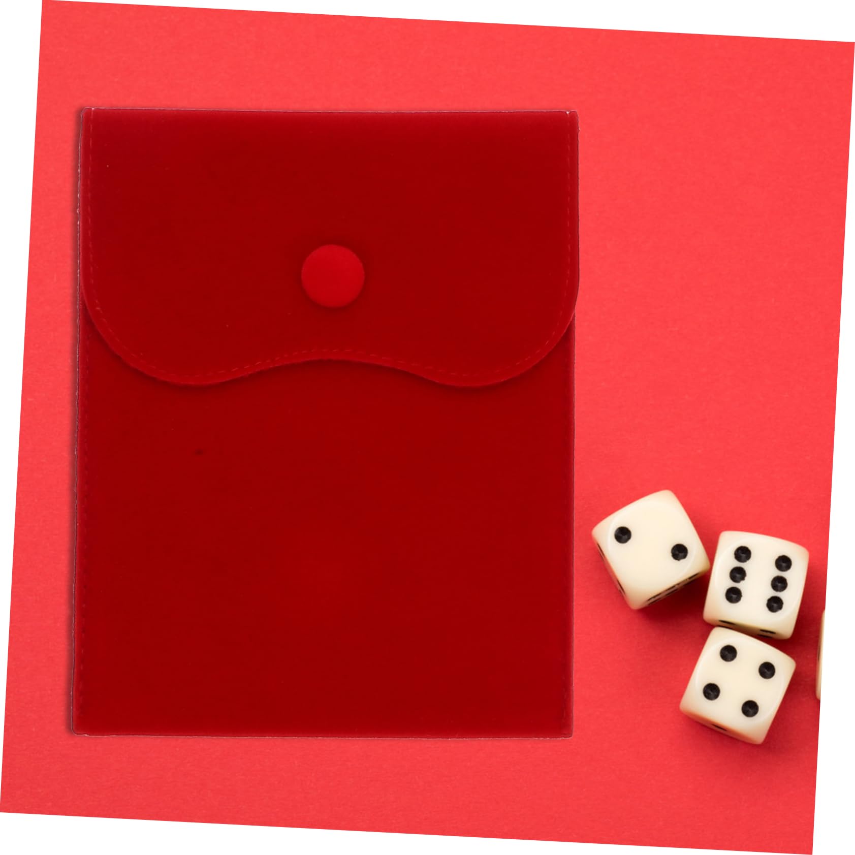 SOLUSTRE 15pcs Jewelry Bags for Women Portable Snap Button Pouches for Earrings Necklaces and Small Items Versatile Storage for Candy and for Special Occasions