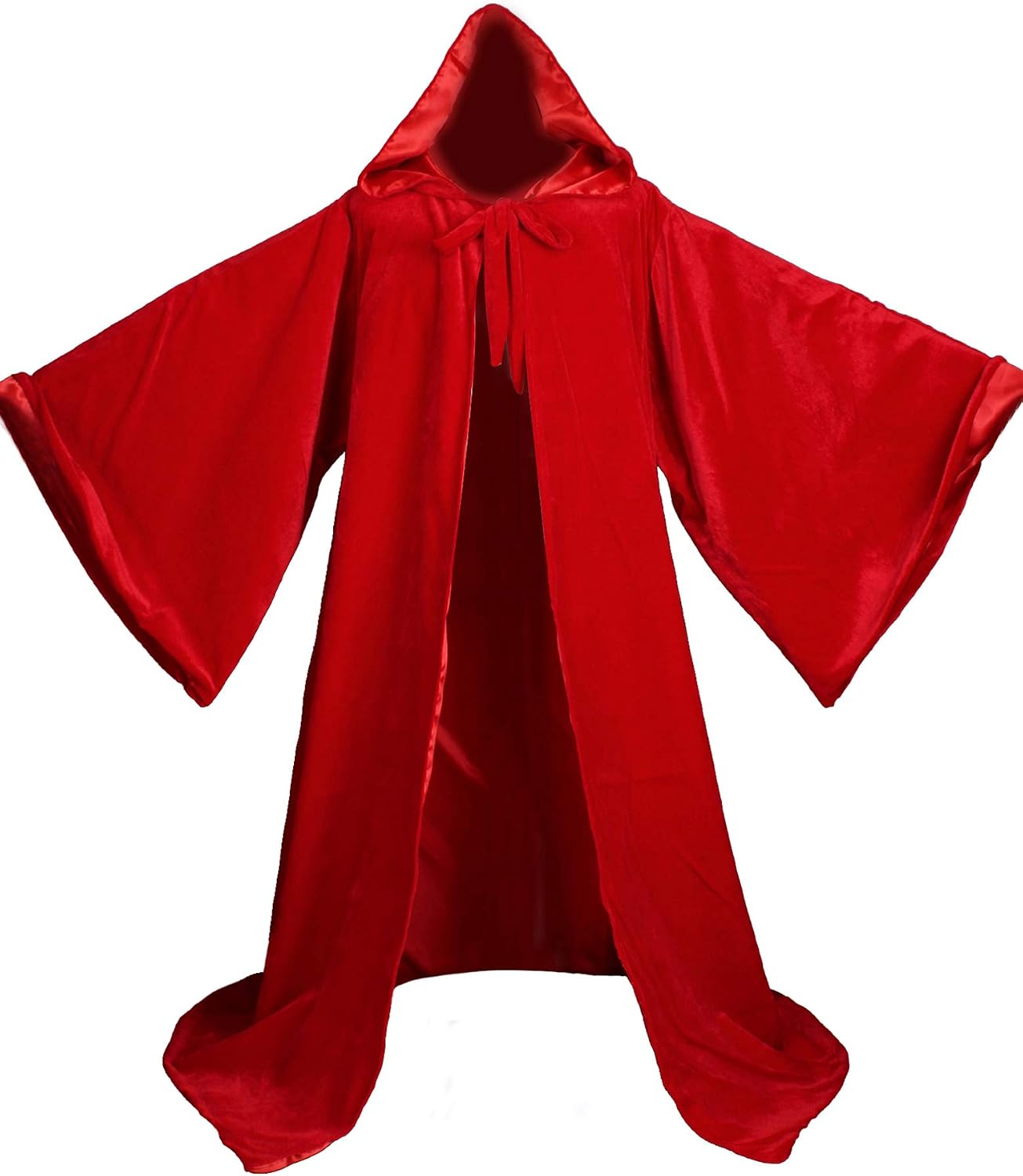Velvet Wizard Robe Halloween Cloak Fancy Cosplay Costume