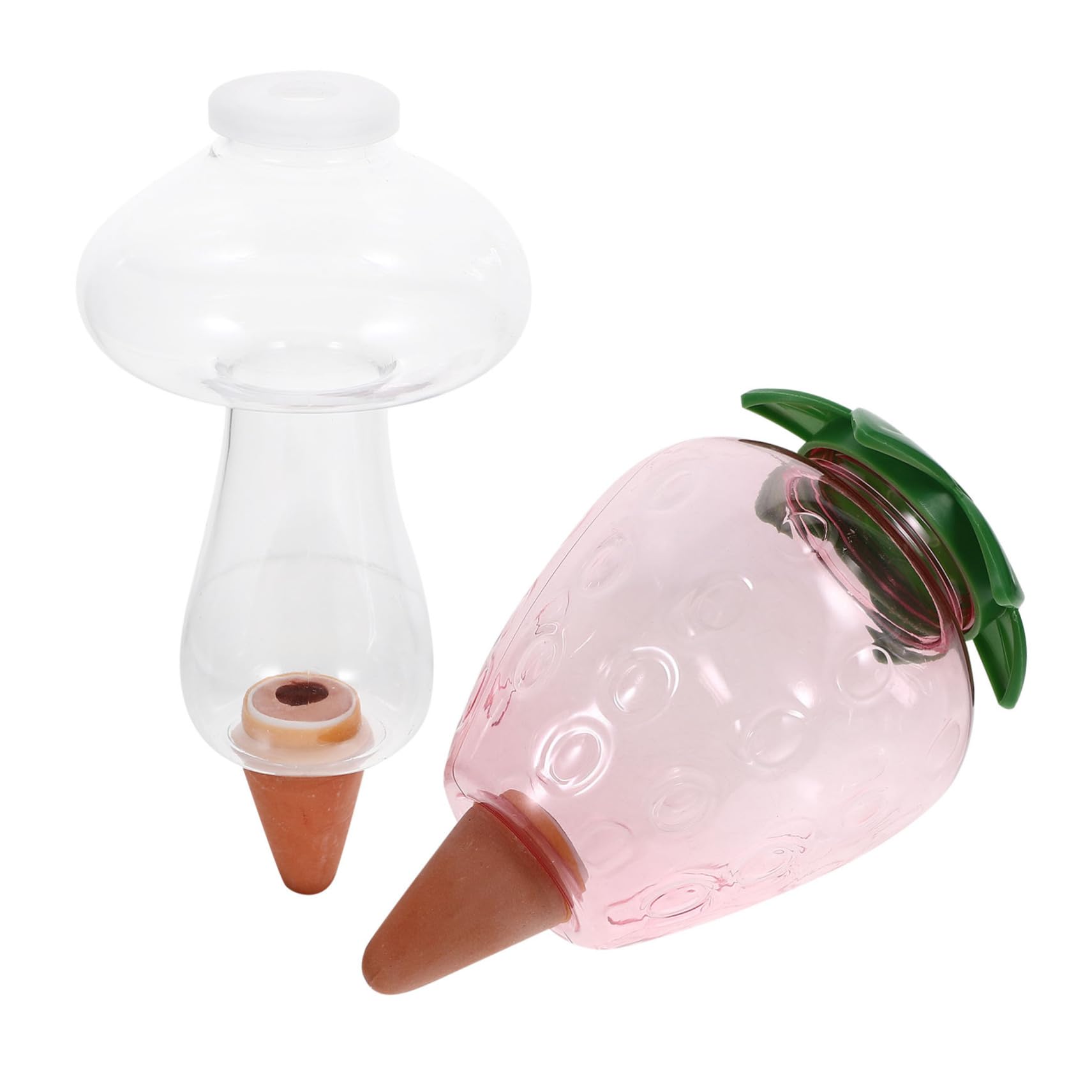 UKCOCO 4 Ensembles Dispositif Arrosage Automatique Outils Arrosage pour Plantes Système De Distribution Eau Créatif pour Plantes Pot Goutteurs pour Intérieur Et Extérieur 2 Pièces * 4