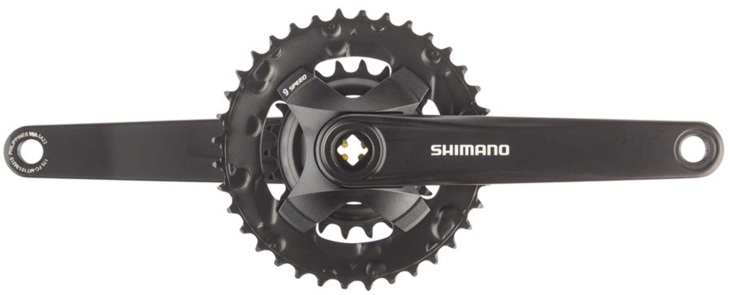 SHIMANO クランクセット シルバー 175 NJS #004 SHIMANO クランクセット シルバー 175 NJS #004 SHIMANO