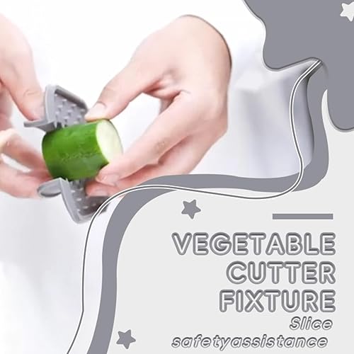 Miniatura 5 de Protector de mano de seguridad para cualquier rebanador o rallador de mandolina, cortador de alimentos, protector de dedos, ergonómico, agarre