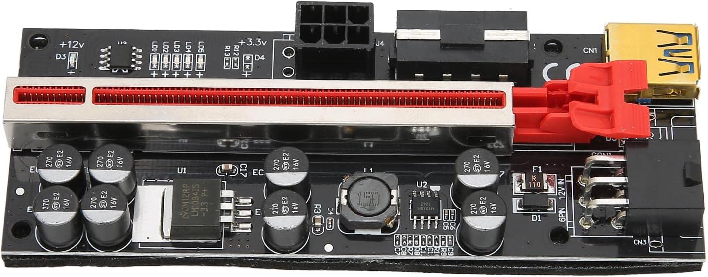 Pci E 1x 16xグラフィックカード延長ケーブル Pci Expressライザーカード8コンデンサ1x 16xpci Expressアダプタカード トップ Pci E 1x 16xグラフィックカード延長ケーブル Pci Expressライザーカード8コンデンサ1x 16xpci Expressアダプタカード トップ