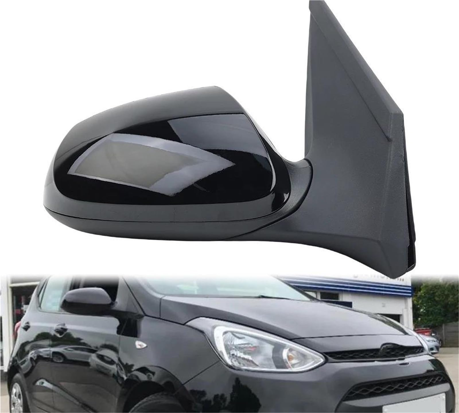 Per Hyundai Per I10 Per BA 2013 2014 2015 2016 2017 2018 2019 2020 Specchio Montaggio Manuale Porta Pieghevole Laterale Retrovisore Laterale Assemblea(1 pair)