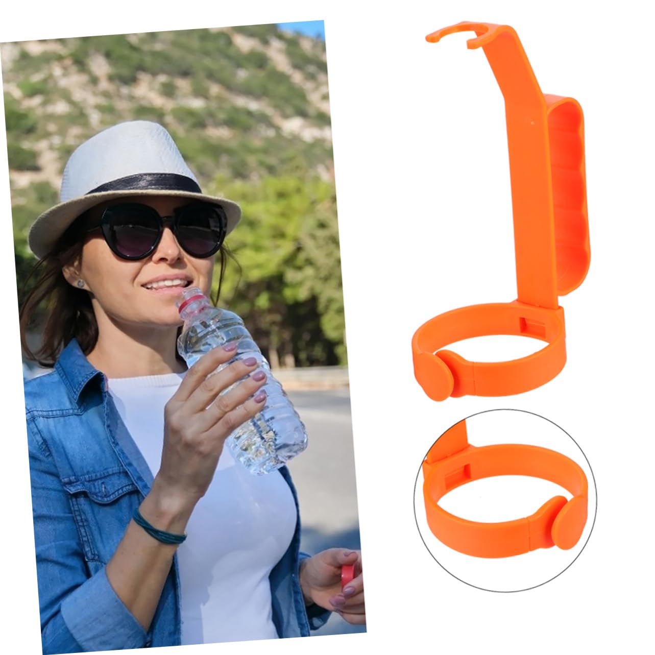 PRETYZOOM 4 Stück -Griff flaschenhalter Getränke Sprite Flaschengriff aus Kunststoff Haltegriff für Trinkflaschen Soda-Gießgriff Flaschenträger mit Griff Soda-Flaschengriff Plastik