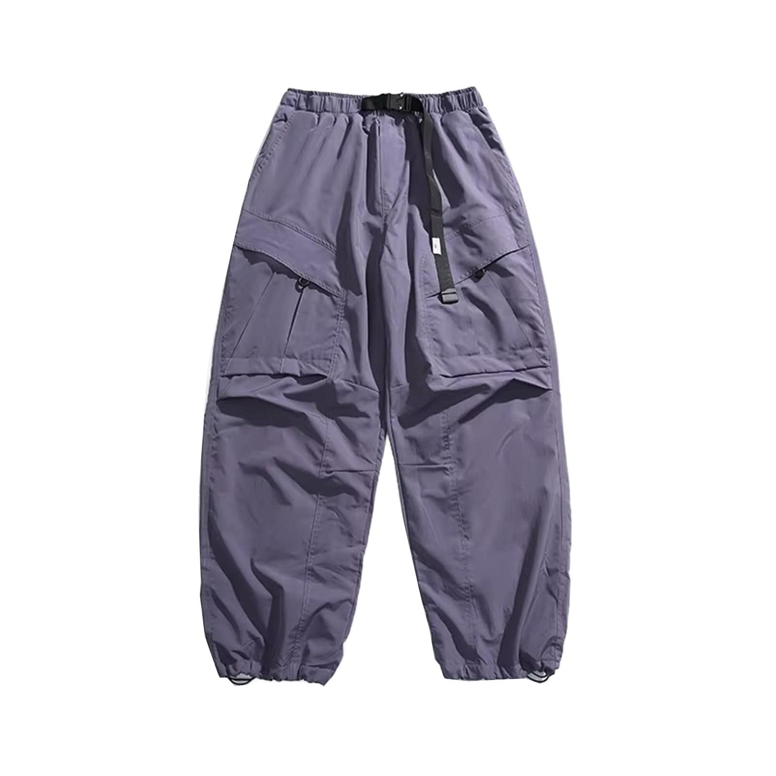Sudaderas de Carga Deportivas Casuales para Hombre, Pantalones callejeros Holgados para Invierno
