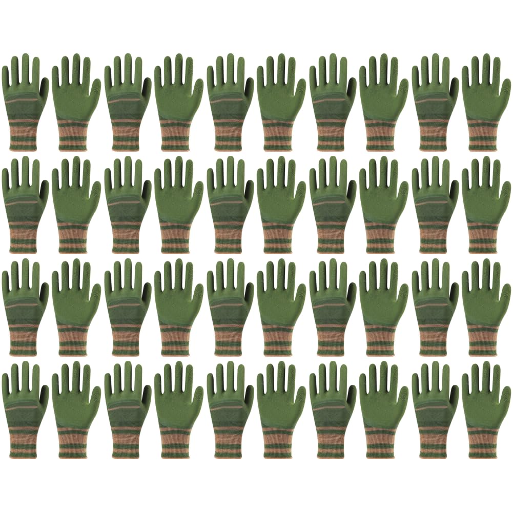 20pcs Gardening Gloves Thorn Proof Rose Pruning Garden Glove Breathable Protection Glove Waterproof Work Garden Gloves for Cactus Rose and Blackberry for Women/Men-20pcs