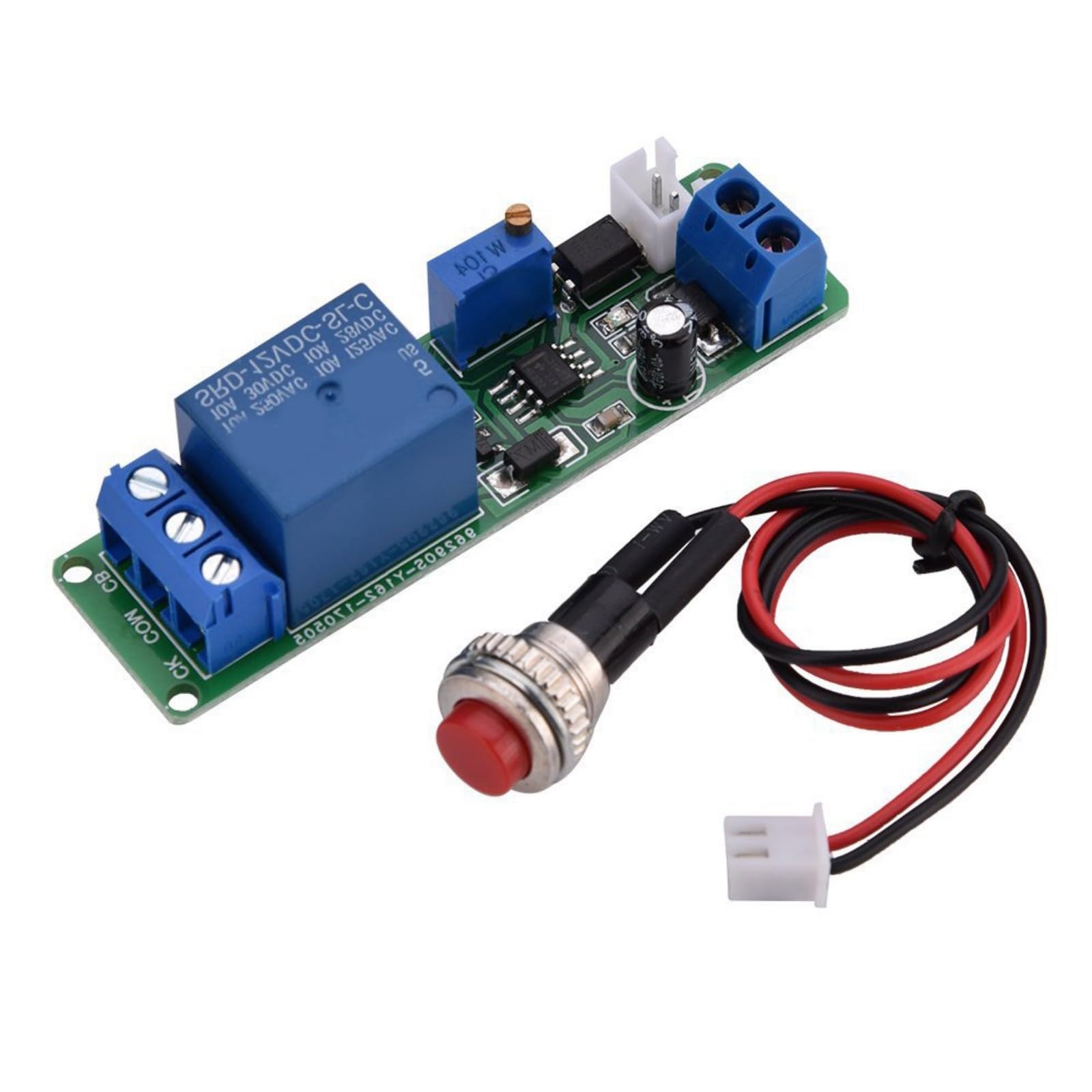 12V Advanced Timing Time Control Module Time Adjustable Timer Relaying Delay Switching for Industrial Adjustable Timer Relaying