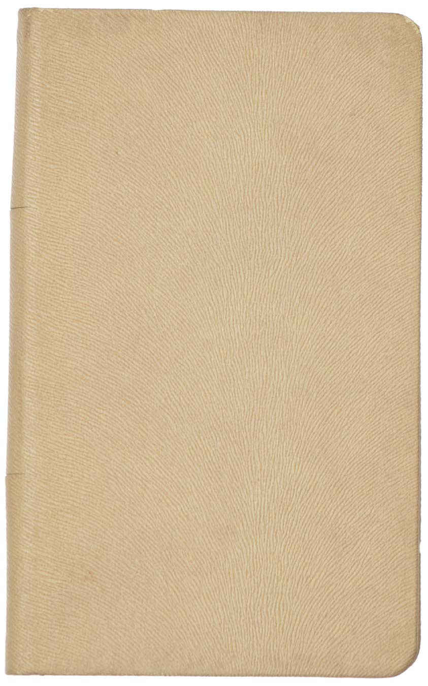 Vantas KN-125-BJ Termo Suni Deri Not Defter, Bej